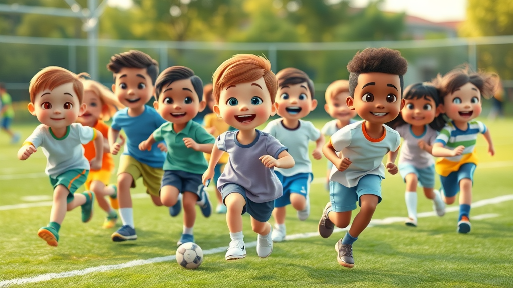 Inclusive sports game, children with and without autism, physical education, positive effects, school field