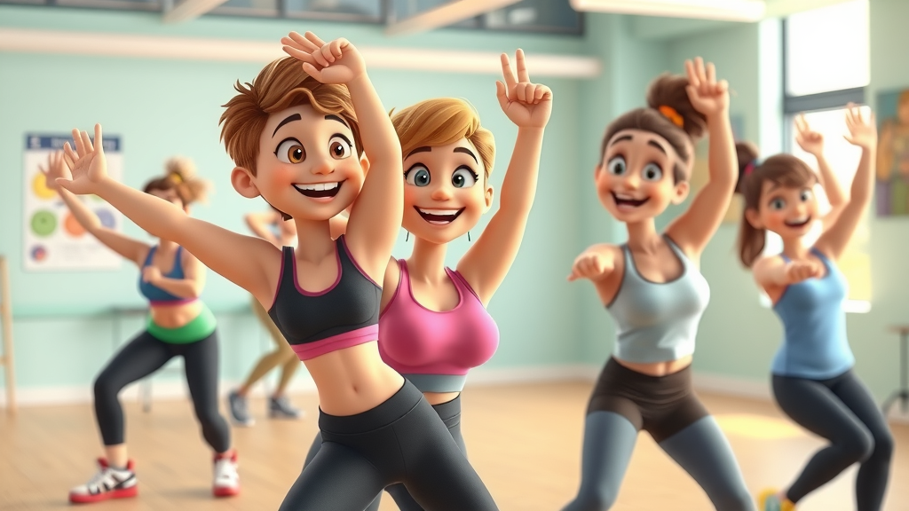 motivated beginner in adaptive fitness gear joining a welcoming inclusive fitness class