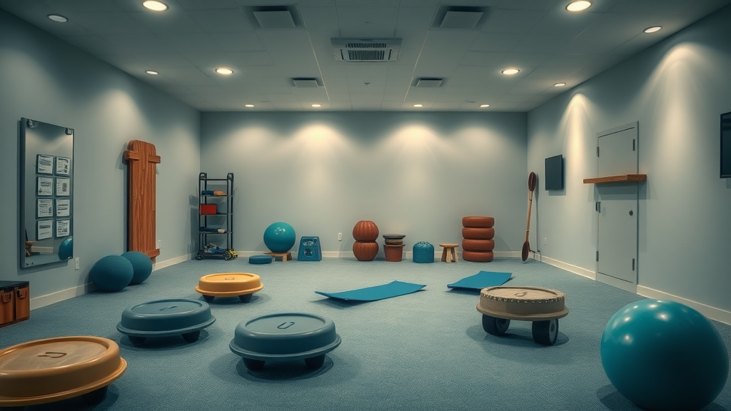 sensory gym sensory-friendly workout deep pressure adaptive space motor skills